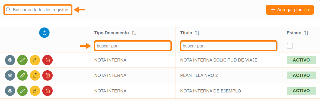 plantillas