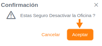 desactivar