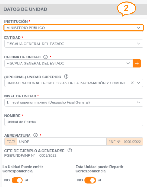 unidad